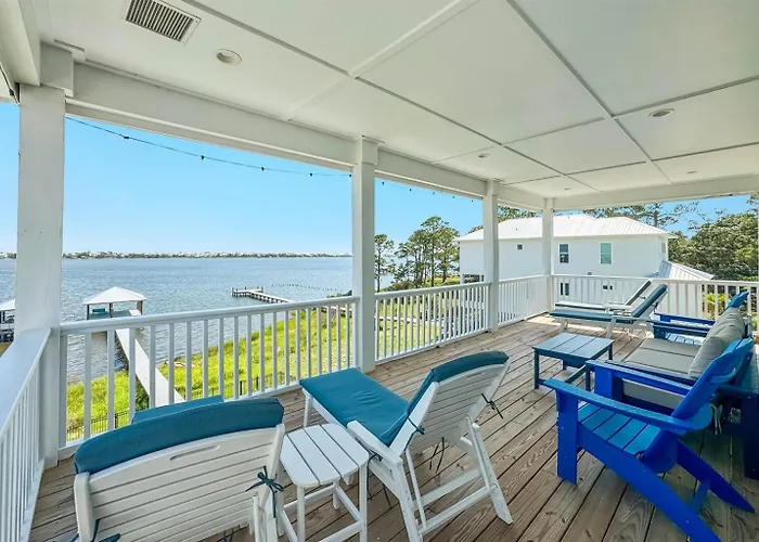 Water Oaks Lagoon House- Heated Pool Dock, Modern Waterfront * Gulf Shores