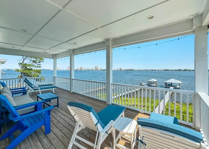 Water Oaks Lagoon House- Heated Pool Dock, Modern Waterfront * Gulf Shores