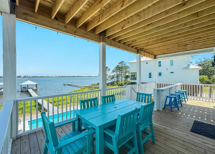 Water Oaks Lagoon House- Heated Pool Dock, Modern Waterfront *